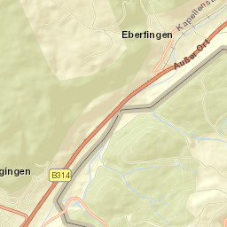 Eggingen Street Map