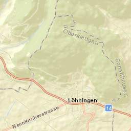 Löhningen Street Map