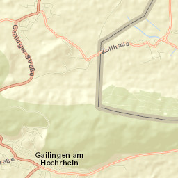 Gailingen Street Map