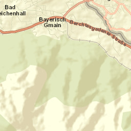 Bayerisch Gmain Street Map