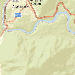 Altenmarkt bei Sankt Gallen Street Map