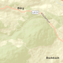 Buchbach Street Map