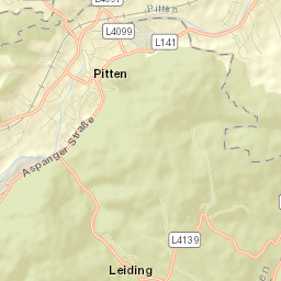 Pitten Street Map