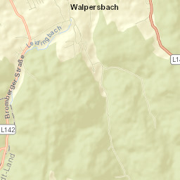 Walpersbach Street Map