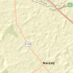 Naszály Street Map