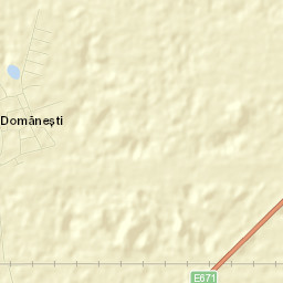 Domănești Street Map