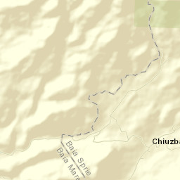Chiuzbaia Street Map