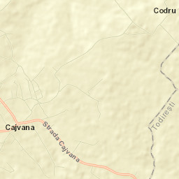 Oraş Cajvana Street Map