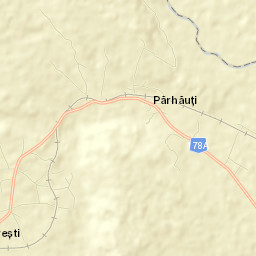 Părhăuți Street Map