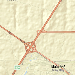 Mayskiy Street Map