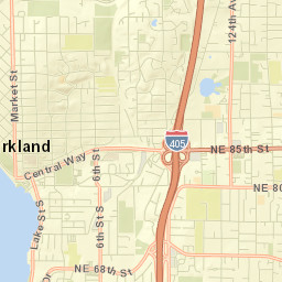 7045-7499 120th Avenue Northeast, Kirkland Street Map