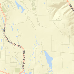Union Hill-Novelty Hill Street Map