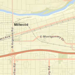 Millwood Street Map