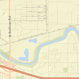 15212 East Indiana Avenue, Spokane Valley Street Map