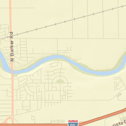 Liberty Lake Street Map