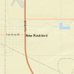 New Rockford Street Map