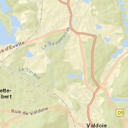 Valdoie Street Map