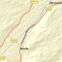 Illfurth Street Map