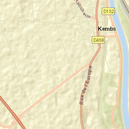 Kembs Street Map
