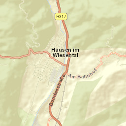 Hausen Street Map