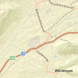 Bezirk Unterklettgau Street Map