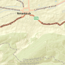Neunkirch Street Map