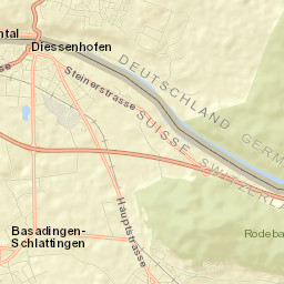 Diessenhofen Street Map