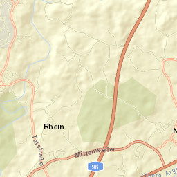 Niederwangen Street Map