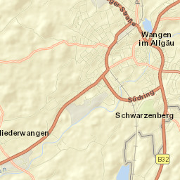 Wangen Street Map