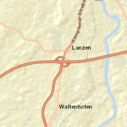 Waltenhofen Street Map
