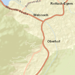Rottach-Egern Street Map