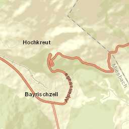 Bayrischzell Street Map