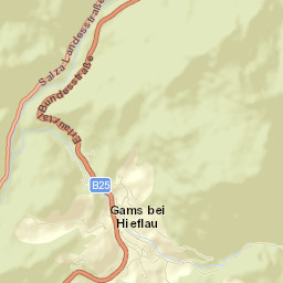 Gams bei Hieflau Street Map