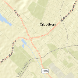 Őrbottyán Street Map