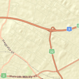 Hatvani Járás Street Map