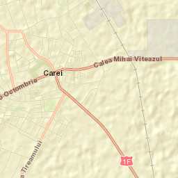 Carei Street Map