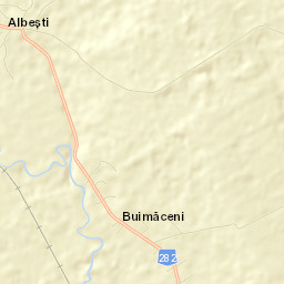 Comuna Albeşti Street Map