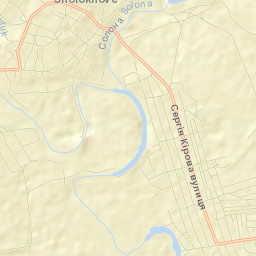 Sholokhove Street Map