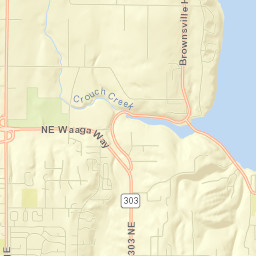 Kitsap County Street Map