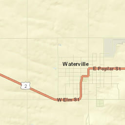 Waterville Street Map