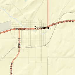 Davenport Street Map