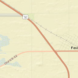 Fessenden Street Map