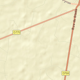 Champigné Street Map