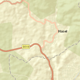 Hasel Street Map