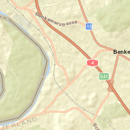 Dachsen Street Map