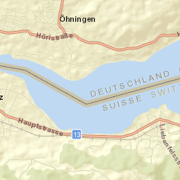 Öhningen Street Map