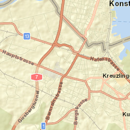 Konstanz Street Map