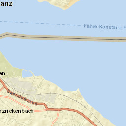 Bottighofen Street Map