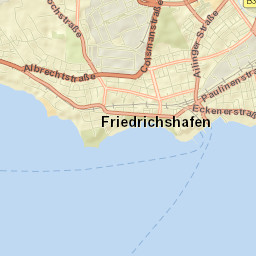 Friedrichshafen Street Map