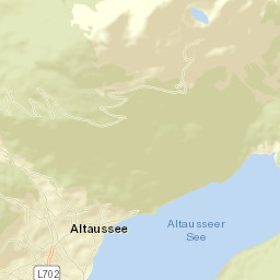 Altaussee Street Map